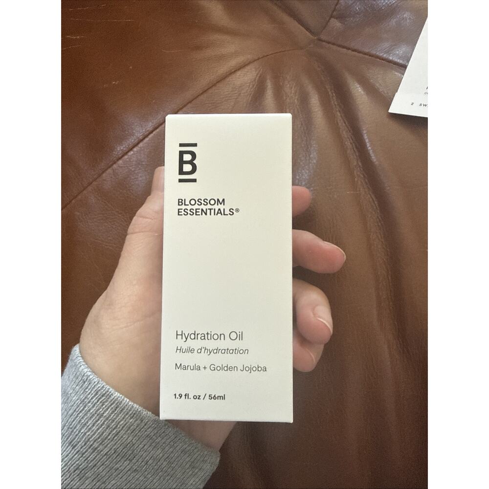 Blossom Essentials Hydration Oil 1.9 fl. oz/ 56ml Marula + Golden Jojoba NEW